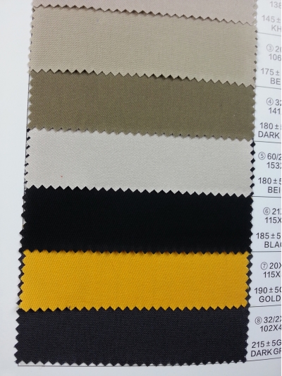 SC-GNLN  全棉面料  100％cotton  40*40 141*72 /  32*32 138*70 / 20*20 106*50 / 32*21 140*78 / 21*21 115*58 / 20*20 115*58 / 32/2*16 102*48  115/145/175/180/185/190/215±5GSM 細節-1